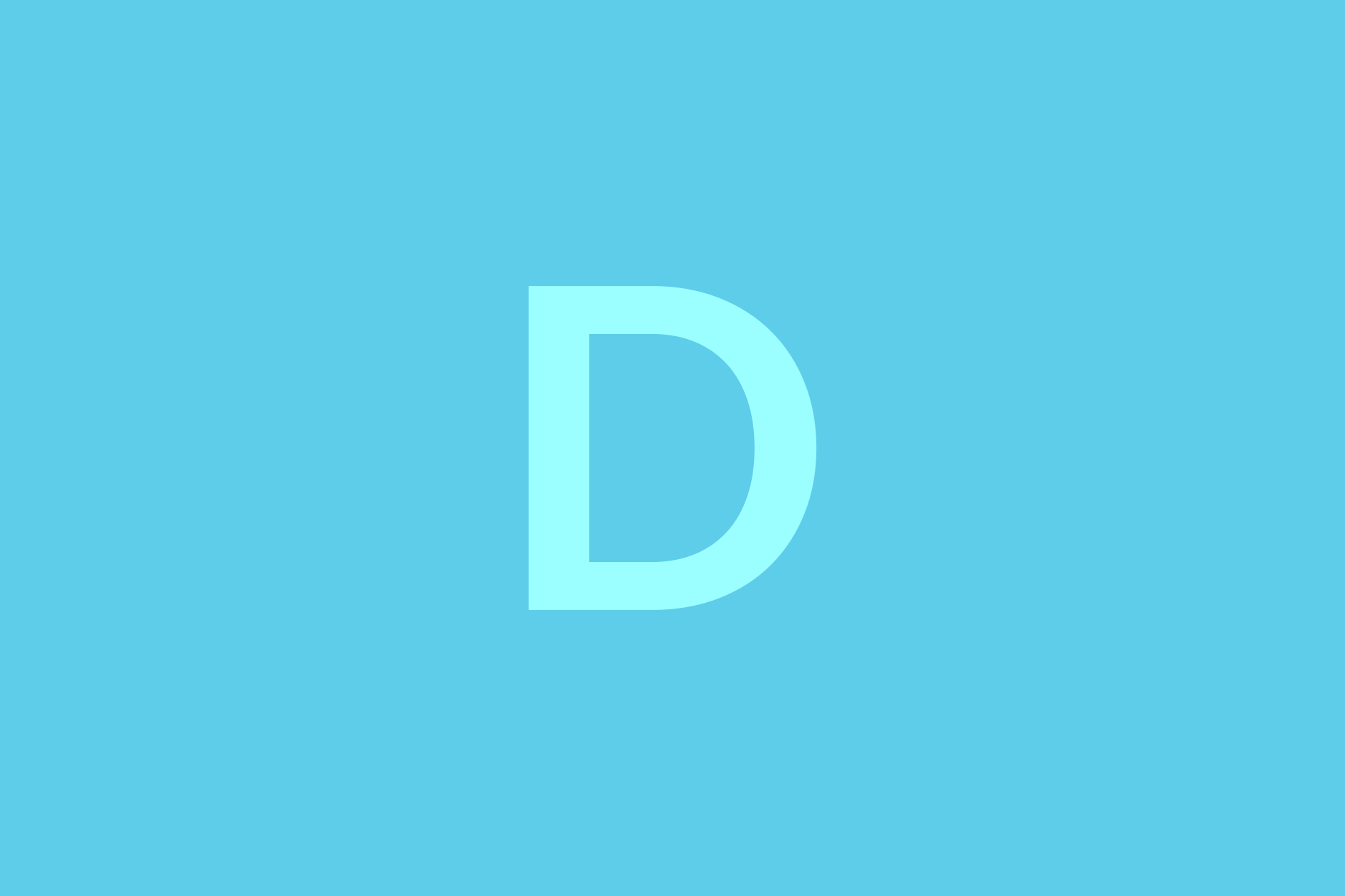 D letter