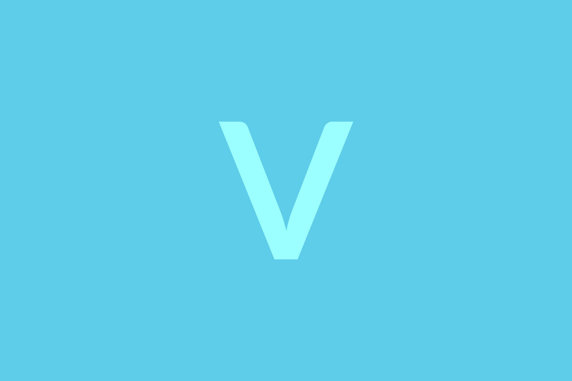 v letter